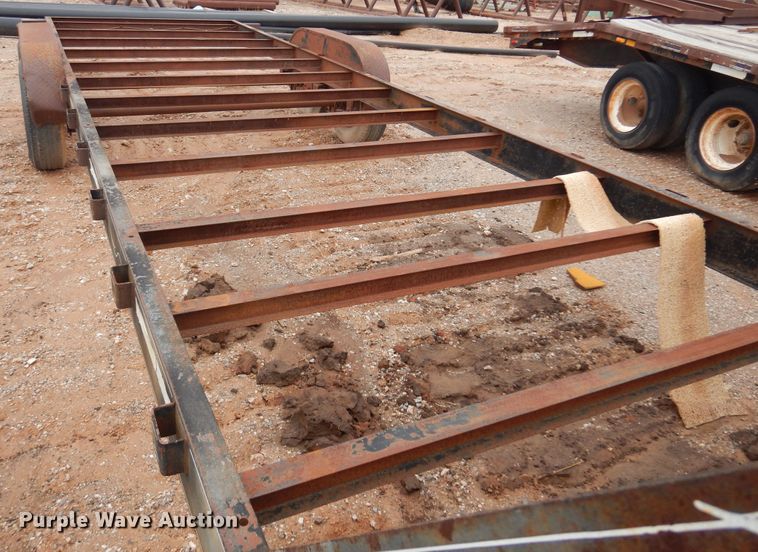 image for item DK3617 1999 National Trailer Manufacturing  equipment trailer