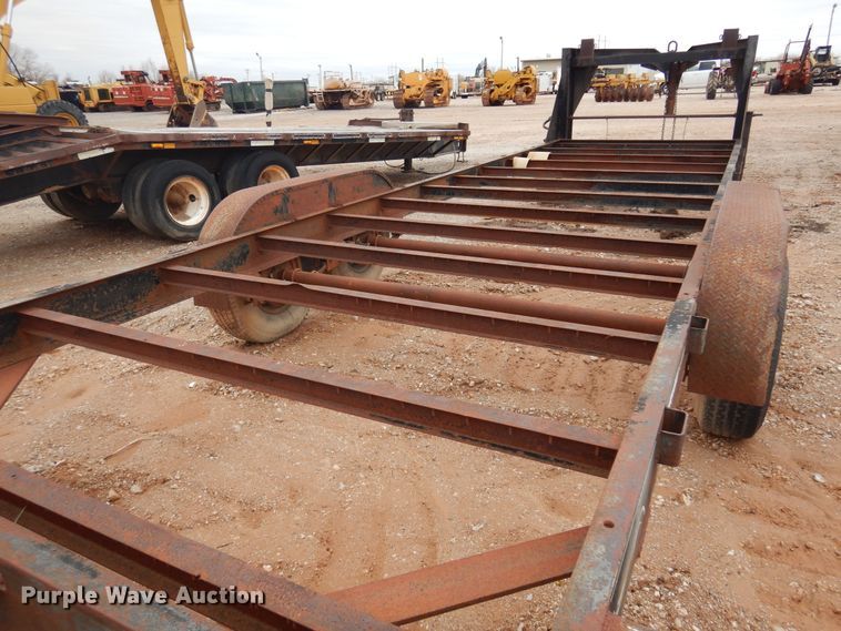 image for item DK3617 1999 National Trailer Manufacturing  equipment trailer