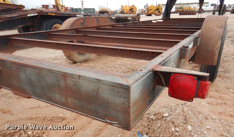 image for item DK3617 1999 National Trailer Manufacturing  equipment trailer