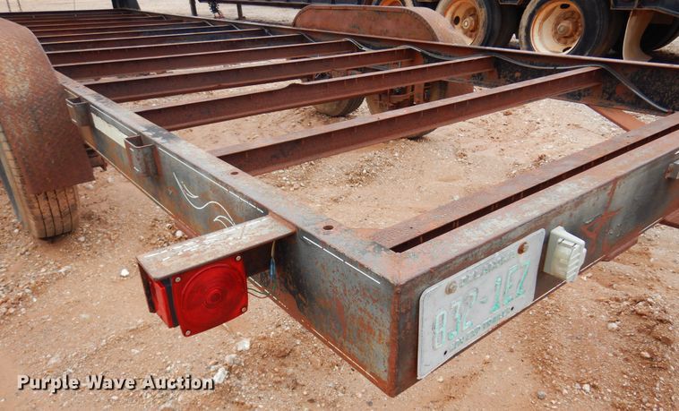 image for item DK3617 1999 National Trailer Manufacturing  equipment trailer