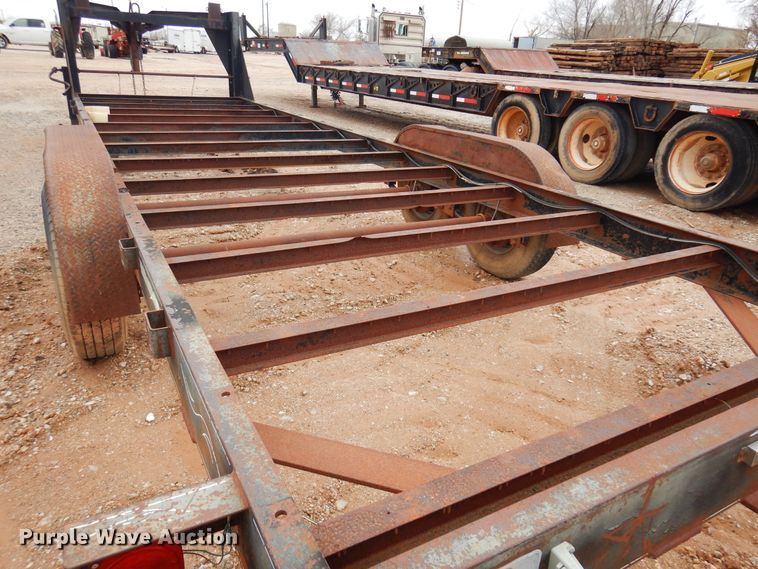 image for item DK3617 1999 National Trailer Manufacturing  equipment trailer