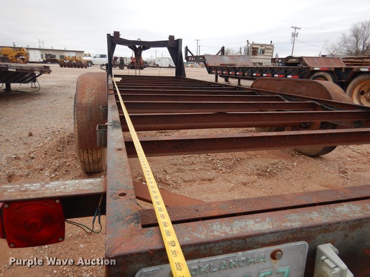 image for item DK3617 1999 National Trailer Manufacturing  equipment trailer