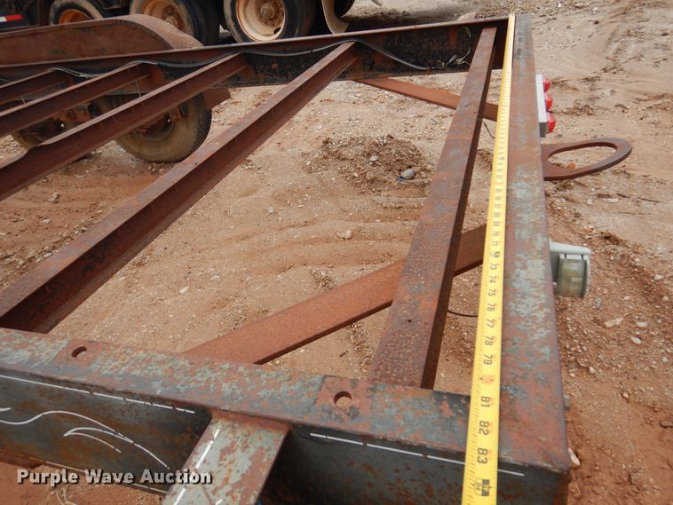 image for item DK3617 1999 National Trailer Manufacturing  equipment trailer