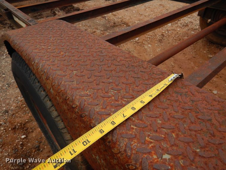 image for item DK3617 1999 National Trailer Manufacturing  equipment trailer