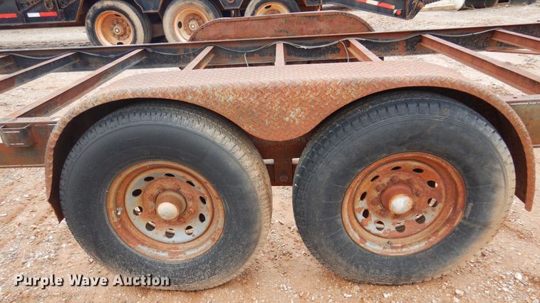 image for item DK3617 1999 National Trailer Manufacturing  equipment trailer