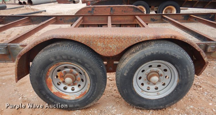 image for item DK3617 1999 National Trailer Manufacturing  equipment trailer