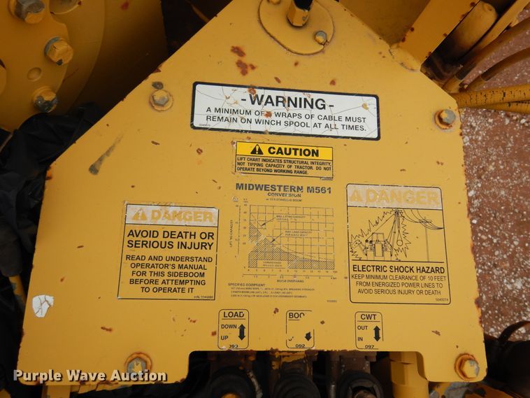 image for item DK3619 1972 Caterpillar 561C  pipelayer