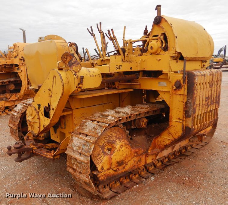 image for item DK3621 1971 Caterpillar D6  pipelayer