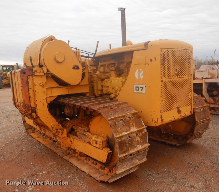 image for item DK3622 1960 Caterpillar D7  pipelayer