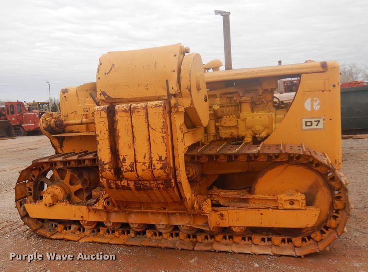 image for item DK3622 1960 Caterpillar D7  pipelayer