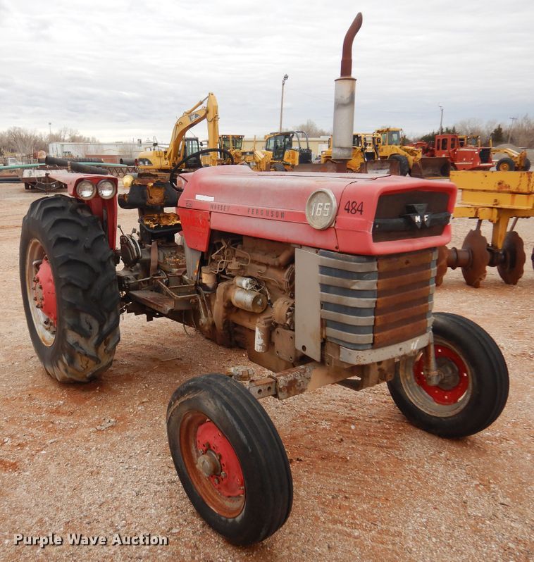 image for item DK3624 1969 Massey Ferguson 165  tractor