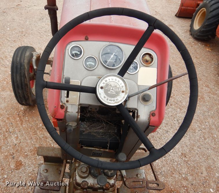 image for item DK3624 1969 Massey Ferguson 165  tractor
