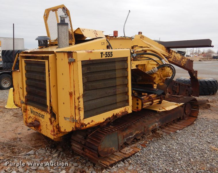 image for item DK3625 1992 Vermeer T555  trencher