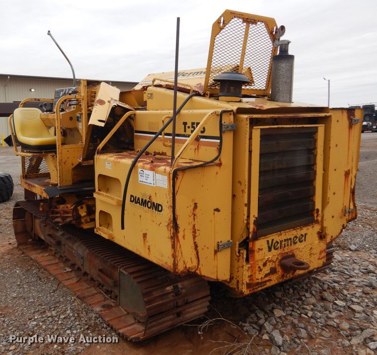 image for item DK3625 1992 Vermeer T555  trencher