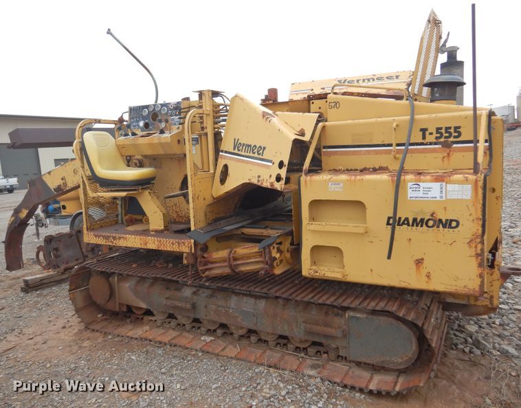 image for item DK3625 1992 Vermeer T555  trencher