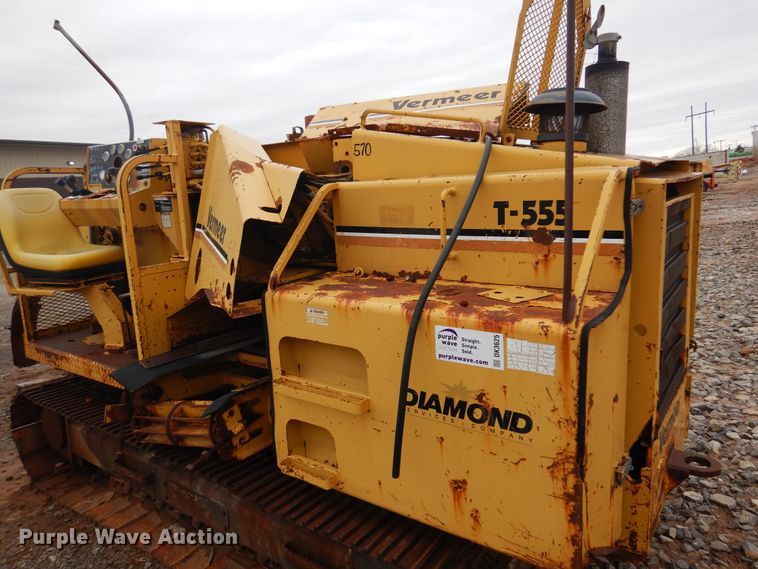 image for item DK3625 1992 Vermeer T555  trencher