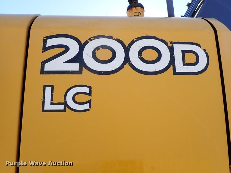 image for item DK3628 2011 John Deere 200D LC  excavator