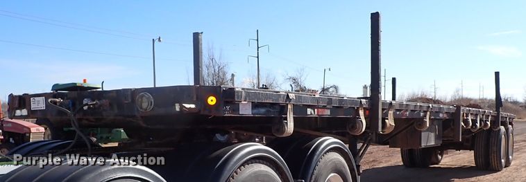 image for item DK3631 1989 Kayln  flatbed trailer