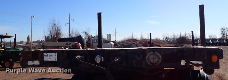 image for item DK3631 1989 Kayln  flatbed trailer