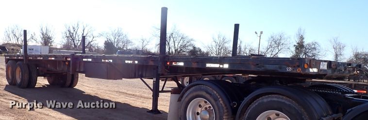 image for item DK3631 1989 Kayln  flatbed trailer