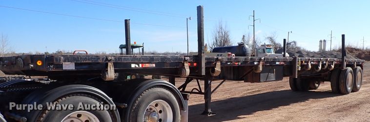 image for item DK3631 1989 Kayln  flatbed trailer