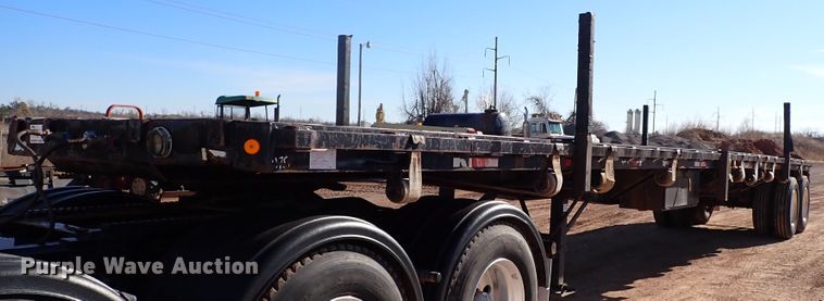 image for item DK3631 1989 Kayln  flatbed trailer
