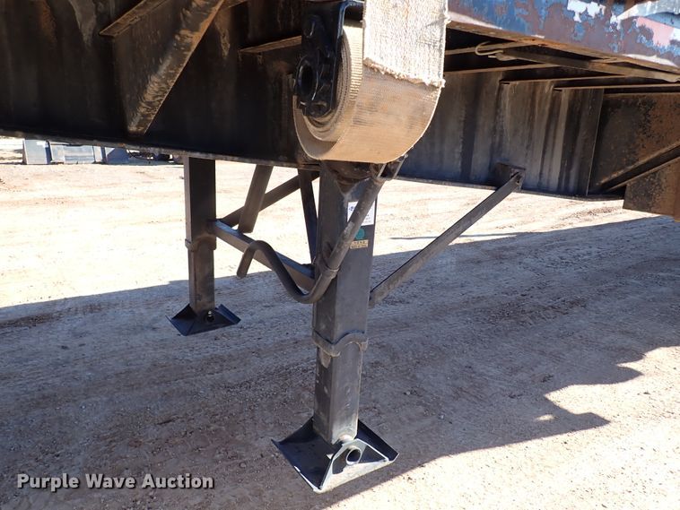 image for item DK3631 1989 Kayln  flatbed trailer