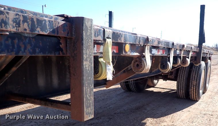 image for item DK3631 1989 Kayln  flatbed trailer