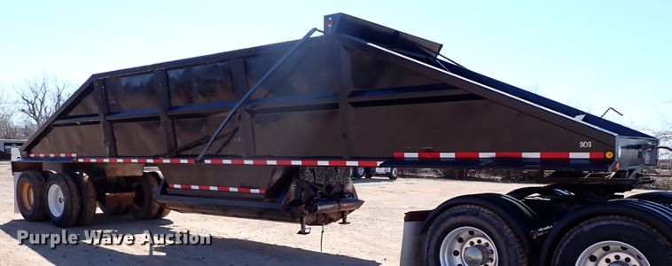 image for item DK3632 2004 Corn Belt S-4002  bottom dump trailer