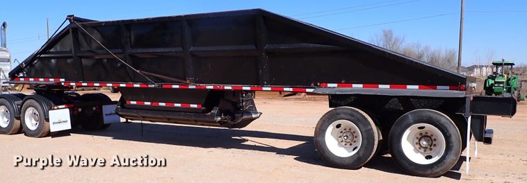 image for item DK3632 2004 Corn Belt S-4002  bottom dump trailer