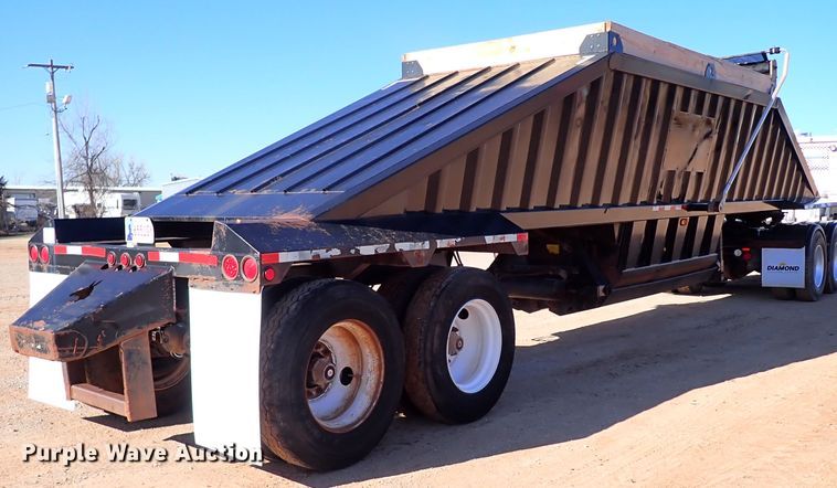 image for item DK3633 2011 CTS BDT-40  bottom dump trailer