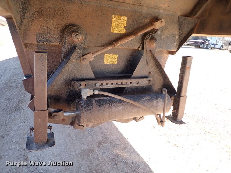 image for item DK3633 2011 CTS BDT-40  bottom dump trailer