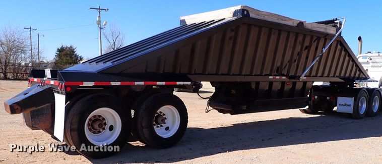image for item DK3634 2011 CTS BDT-40  bottom dump trailer