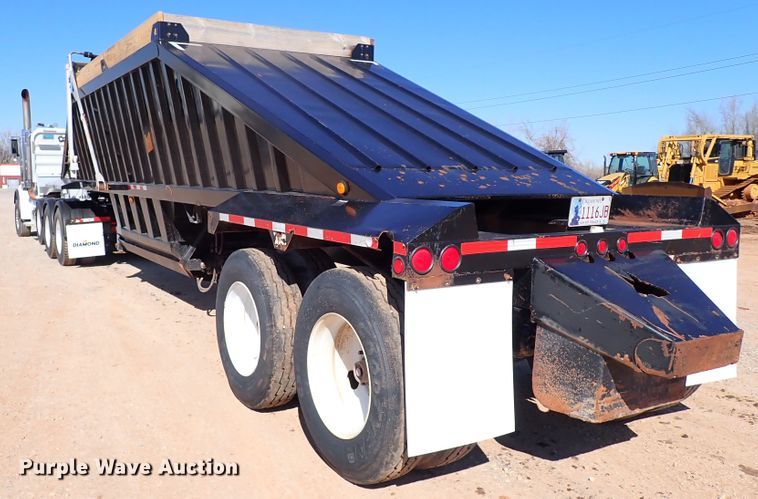 image for item DK3634 2011 CTS BDT-40  bottom dump trailer