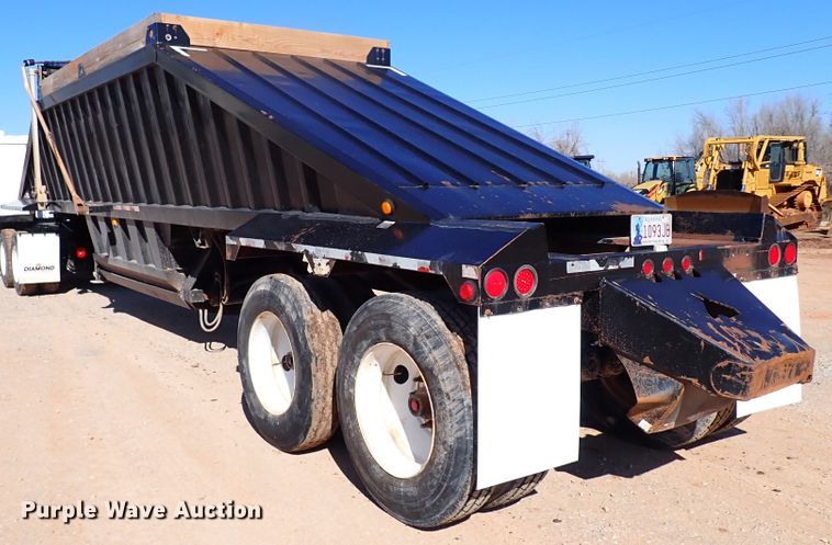image for item DK3635 2011 CTS BDT-40  bottom dump trailer