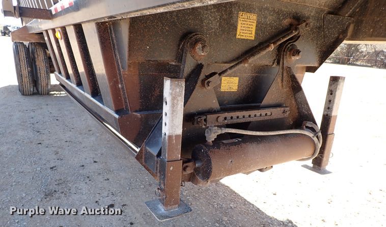 image for item DK3635 2011 CTS BDT-40  bottom dump trailer