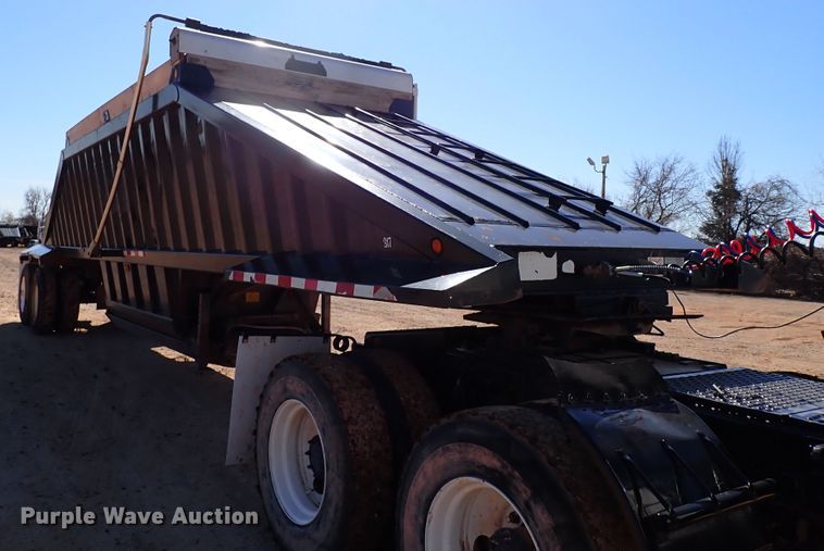 image for item DK3636 2011 CTS BDT-40  bottom dump trailer