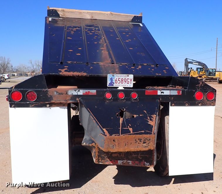 image for item DK3636 2011 CTS BDT-40  bottom dump trailer