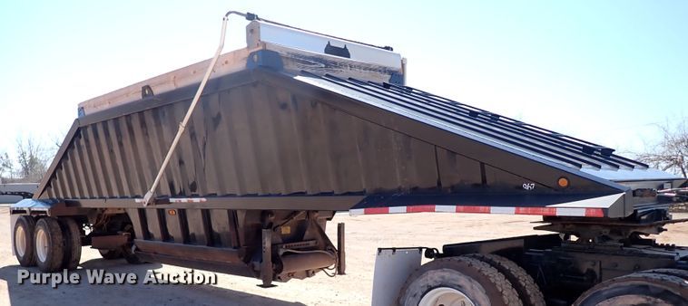 image for item DK3637 2011 CTS BDT-40  bottom dump trailer