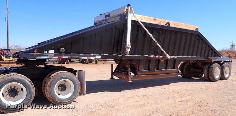 image for item DK3637 2011 CTS BDT-40  bottom dump trailer