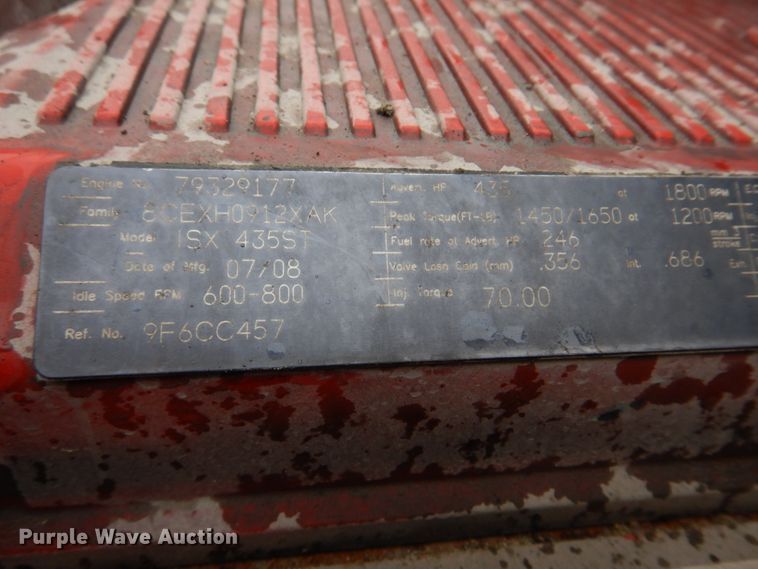 image for item DH8222 2009 International ProStar  semi truck