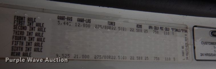 image for item DH8234 2006 Freightliner Business Class M2  flatbed truck