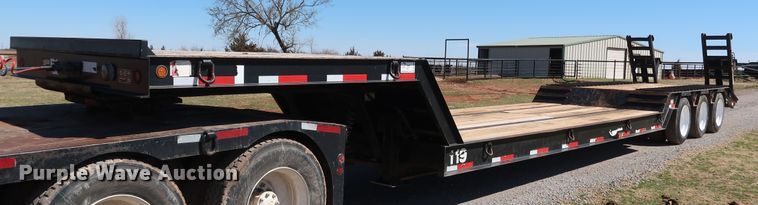 image for item DK3485 2014 Viking  drop deck equipment trailer