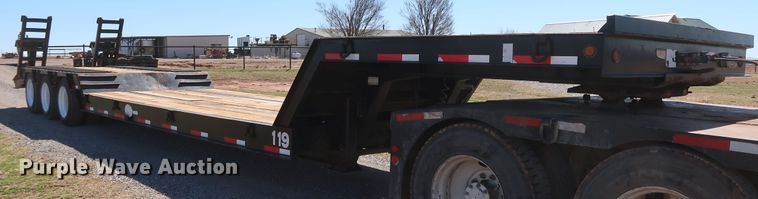 image for item DK3485 2014 Viking  drop deck equipment trailer