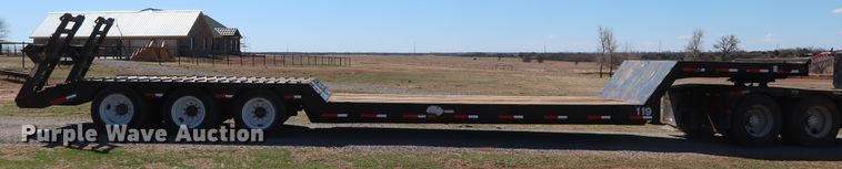image for item DK3485 2014 Viking  drop deck equipment trailer