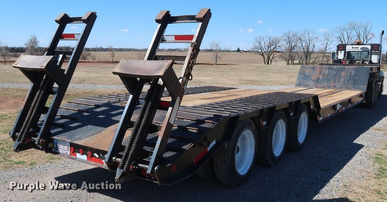 image for item DK3485 2014 Viking  drop deck equipment trailer