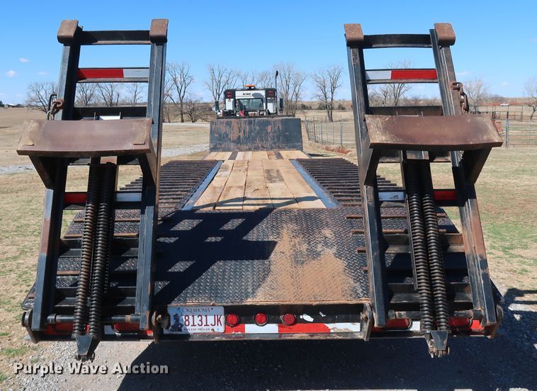 image for item DK3485 2014 Viking  drop deck equipment trailer