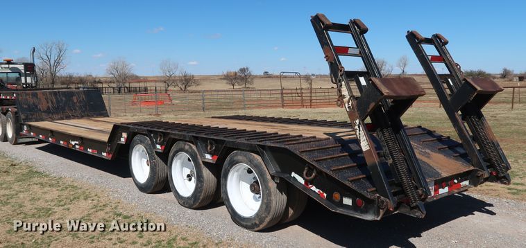 image for item DK3485 2014 Viking  drop deck equipment trailer