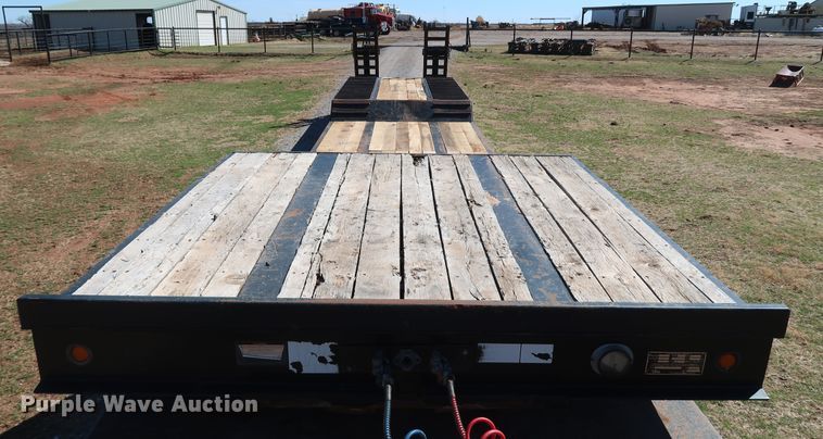 image for item DK3485 2014 Viking  drop deck equipment trailer