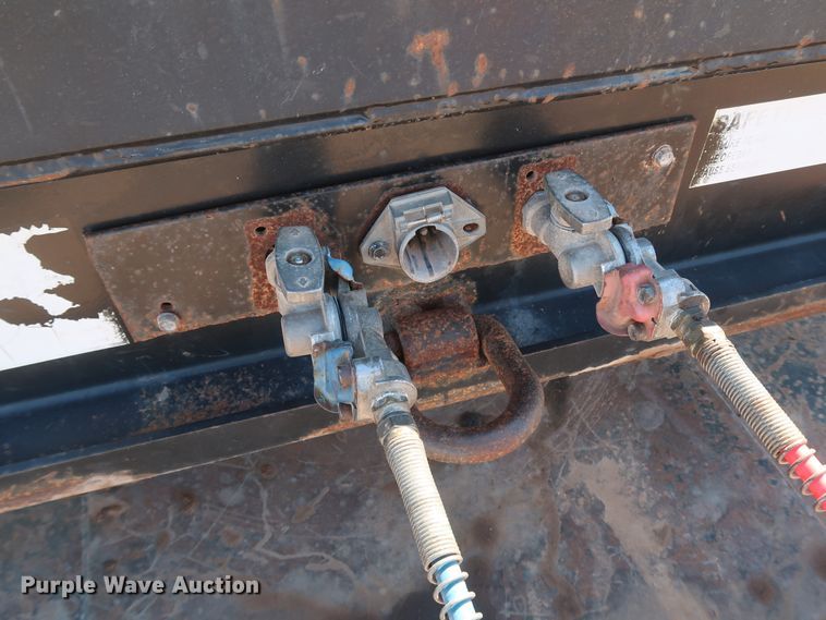 image for item DK3485 2014 Viking  drop deck equipment trailer